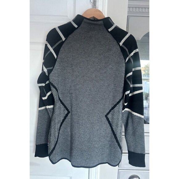 Smartwool Women's XL Dacono Ski Full Zip Sweater NEW Outdoor Skiing Winter - Picture 2 of 8